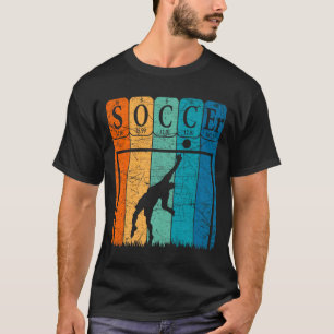 Soccer Periodic Table Elements Soccer Goalie Nerd T-Shirt