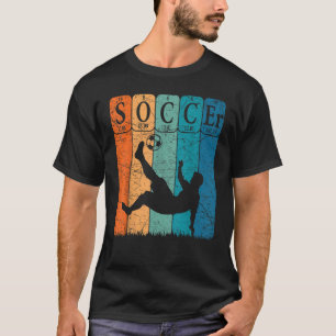 Soccer Periodic Table Elements Soccer Player Nerd  T-Shirt