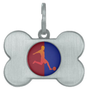 Soccer Pet ID Tag
