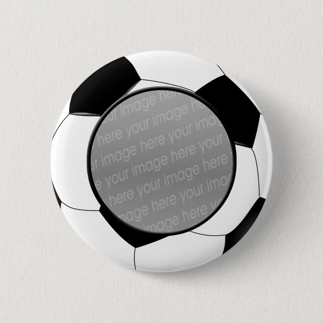SOCCER photo badge (Front)