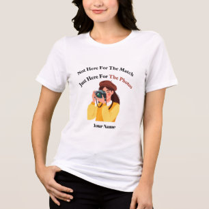 Soccer Photographer Custom Gift 2026 Fan Tee