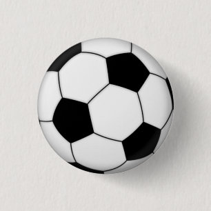 Soccer Pin-on Button