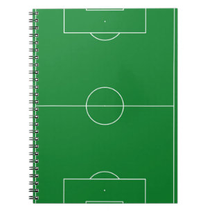 soccer pitch (campo di calcio) notebook