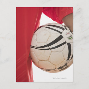 Soccer player 5 postcard