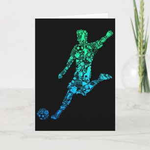 Soccer Player Boys Kids Youth Men _2 Card