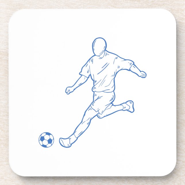 soccer player coaster (Front)