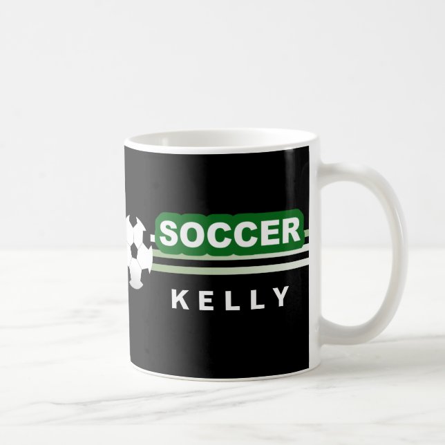 Soccer Player Coffee Mug (Right)