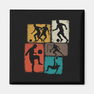 Soccer Player Collage Men Kids Coach Youth Boys _1 Magnet
