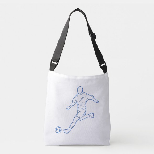 soccer player crossbody bag (Front)