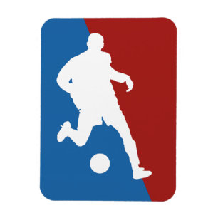 Soccer Player custom magnet