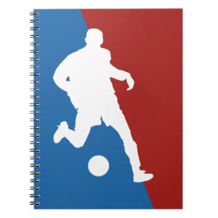 Soccer Player custom notebook