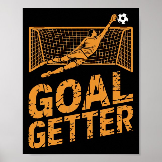 Soccer Player Easter Egg Hunt Bunny Ear Soccer Eas Poster (Front)