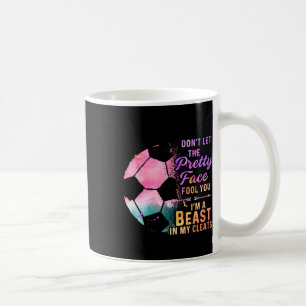 Soccer Player For Girl Goalkeeper Kick Sister Moth Coffee Mug