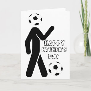 soccer player, Happy Father's Day Card
