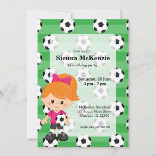 Soccer player invitation