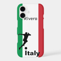 Soccer Player, Italy customisable