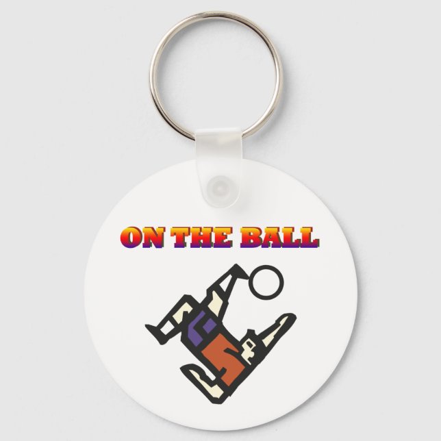 Soccer player key ring (Front)