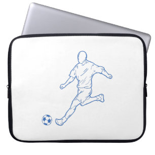 soccer player laptop sleeve
