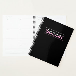 Soccer Player Minimalist Word Art - Arch Planner