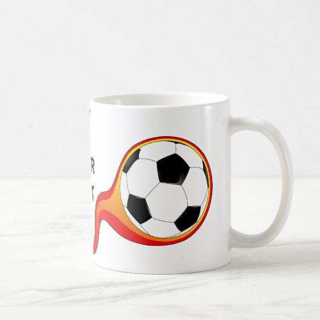 Soccer player-mug coffee mug (Right)