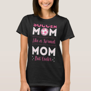 Soccer Player Mum Goalie Team Goalkeeper Game Moth T-Shirt