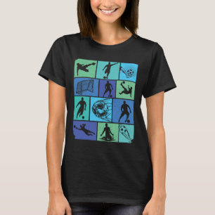 Soccer Player Players Coach Fan Child Man Retro _1 T-Shirt