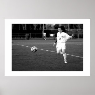 Soccer Player Poster