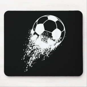 Soccer Player Sports Vintage Men Boys Soccer Byll  Mouse Pad