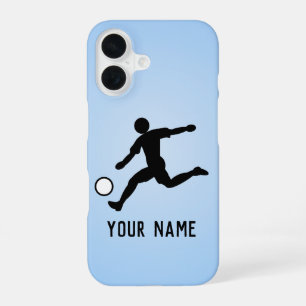 Soccer Player with ball - League Footballer custom iPhone 16 Case