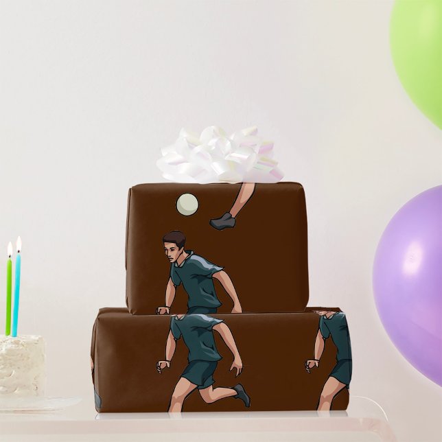 Soccer Player Wrapping Paper (Creator Uploaded)