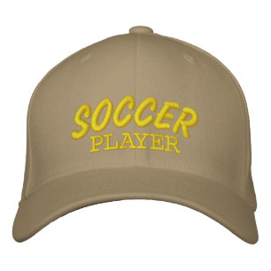 Soccer Players Custom Embroidered Hat