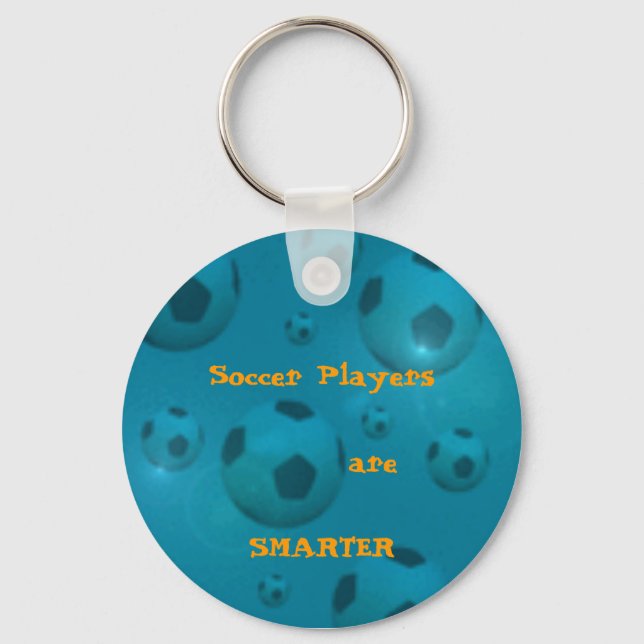 Soccer Players Key Ring (Front)