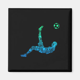 Soccer Players Men  Magnet
