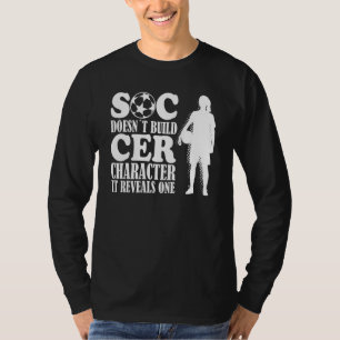 Soccer Players Soccer Team Graphic Women Girls Soc T-Shirt