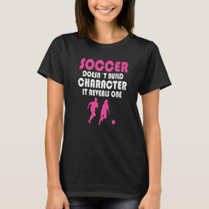 Soccer Players Soccer Team Graphic Women Girls Soc T-Shirt