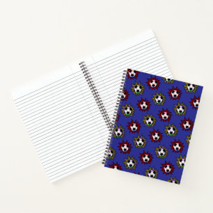 Soccer Pop Art Notebook