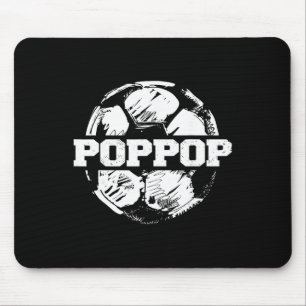 Soccer Poppop Sketch Split Soccer Ll Grandpa Fathe Mouse Pad