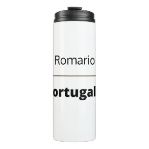 Soccer Portugal, customisable Thermal Tumbler