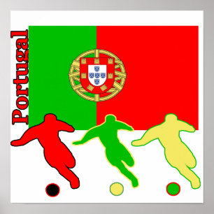 Soccer Portugal Poster