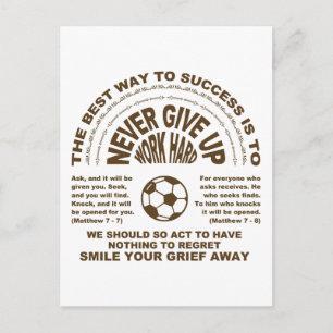 Soccer Postcard