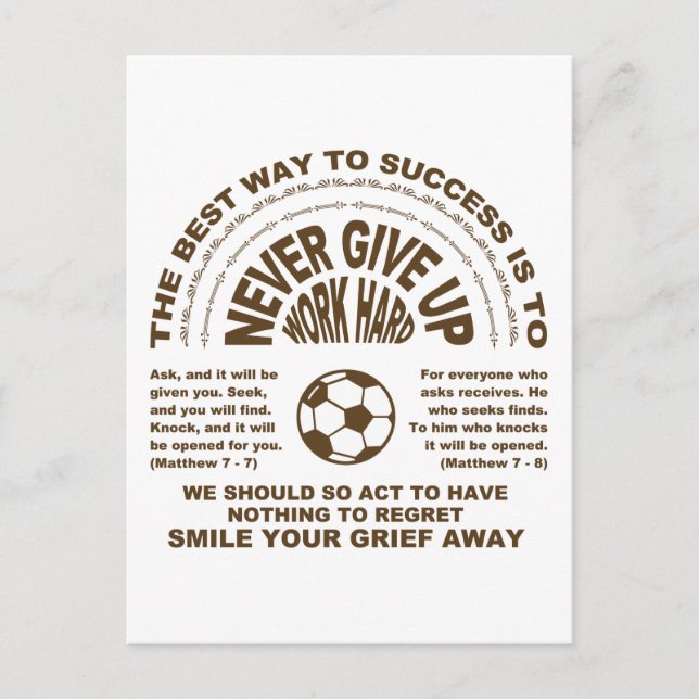 Soccer Postcard (Front)