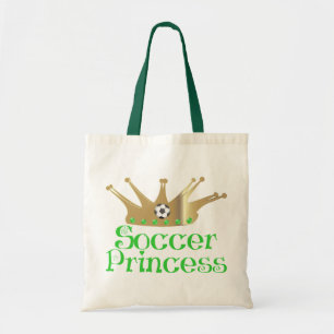 Soccer Princess Tote Bag