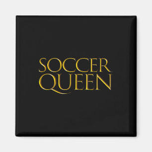 Soccer Queen Cute Mothers Day Soccer Moms Magnet