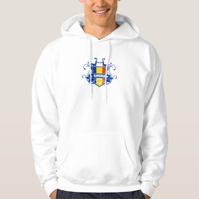 soccer ROMANIA Hoodie (Front)
