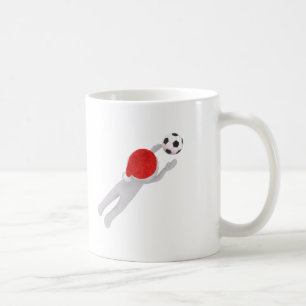 soccer santa claus coffee mug