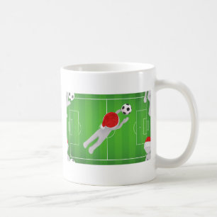 soccer santa coffee mug