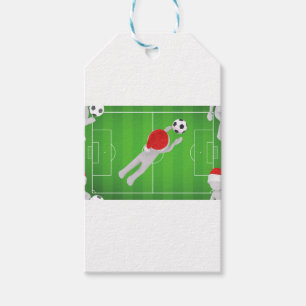 soccer santa gift tags