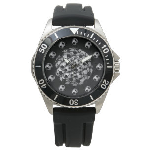 Soccer Season Round Watch