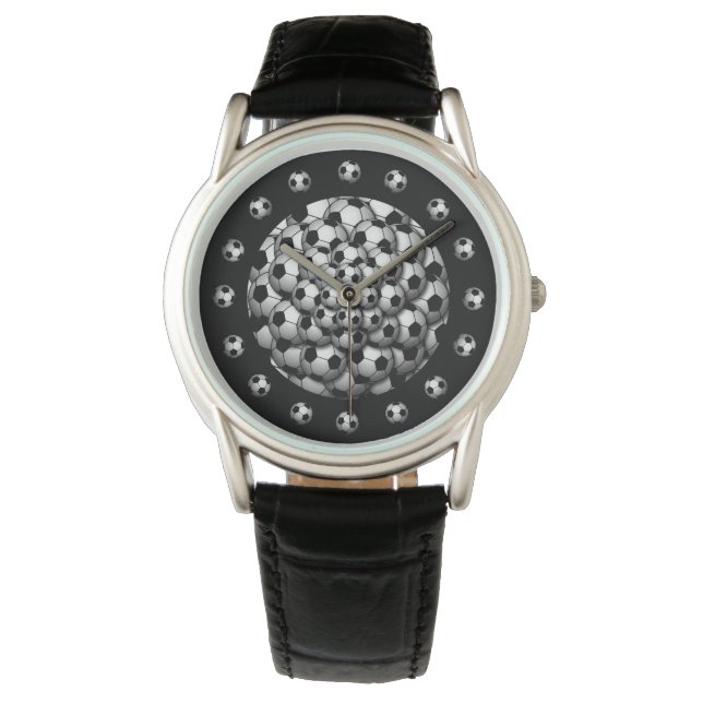 Soccer Season Round Watch (Front)