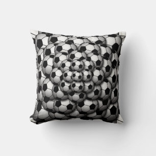 Soccer Season Throw Pillow